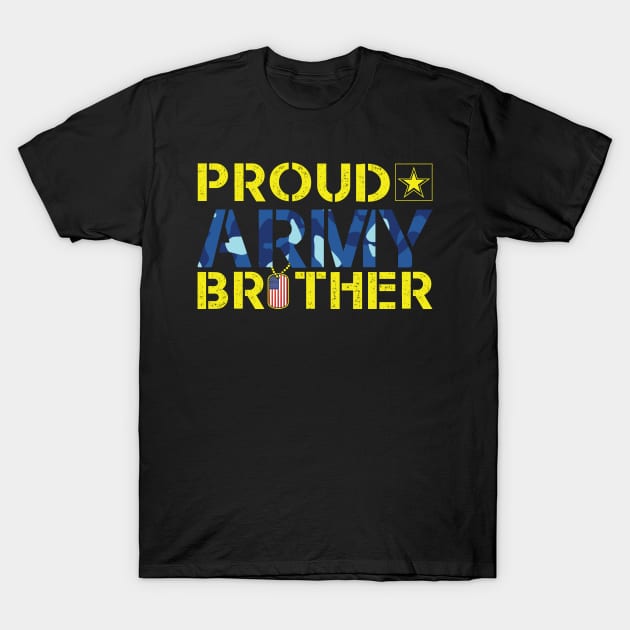 Proud Army Brother T-Shirt by busines_night